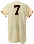 1959 Albert Stieglitz San Francisco Giants Home Spring Training Jersey w/ John Fitzgerald Pants  (MEARS LOA)