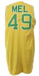 1963 Mel McGaha Kansas City Athletics Game Worn Jersey Vest w/ Ted Bowsfield Pants (MEARS LOA)
