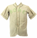 1915-25 Rome Game Worn Baseball Uniform (MEARS LOA)