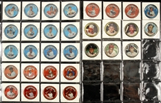 1964 Topps Baseball Coins - Lot of 71 w/ Ernie Banks, Bob Gibson, Brooks Robinson, All Stars & More