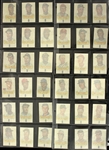 1969 Topps Decal Collection - Lot of 49 w/ Hank Aaron, Sandy Koufax, Mickey Mantle, Willie Mays & More