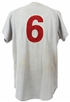 1971 Tim McCarver Philadelphia Phillies Game Worn Road Jersey (MEARS LOA)