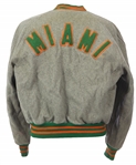 1950's Miami Hurricanes Letterman Style Jacket (MEARS LOA)