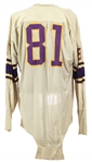 1964-65 Carl Eller Minnesota Vikings Game Worn Road Jersey (MEARS A9) “Gift From Bud Grant”