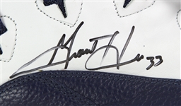 1995 circa Grant Hill Detroit Pistons Signed Game Worn Fila Sneakers (MEARS LOA/JSA)