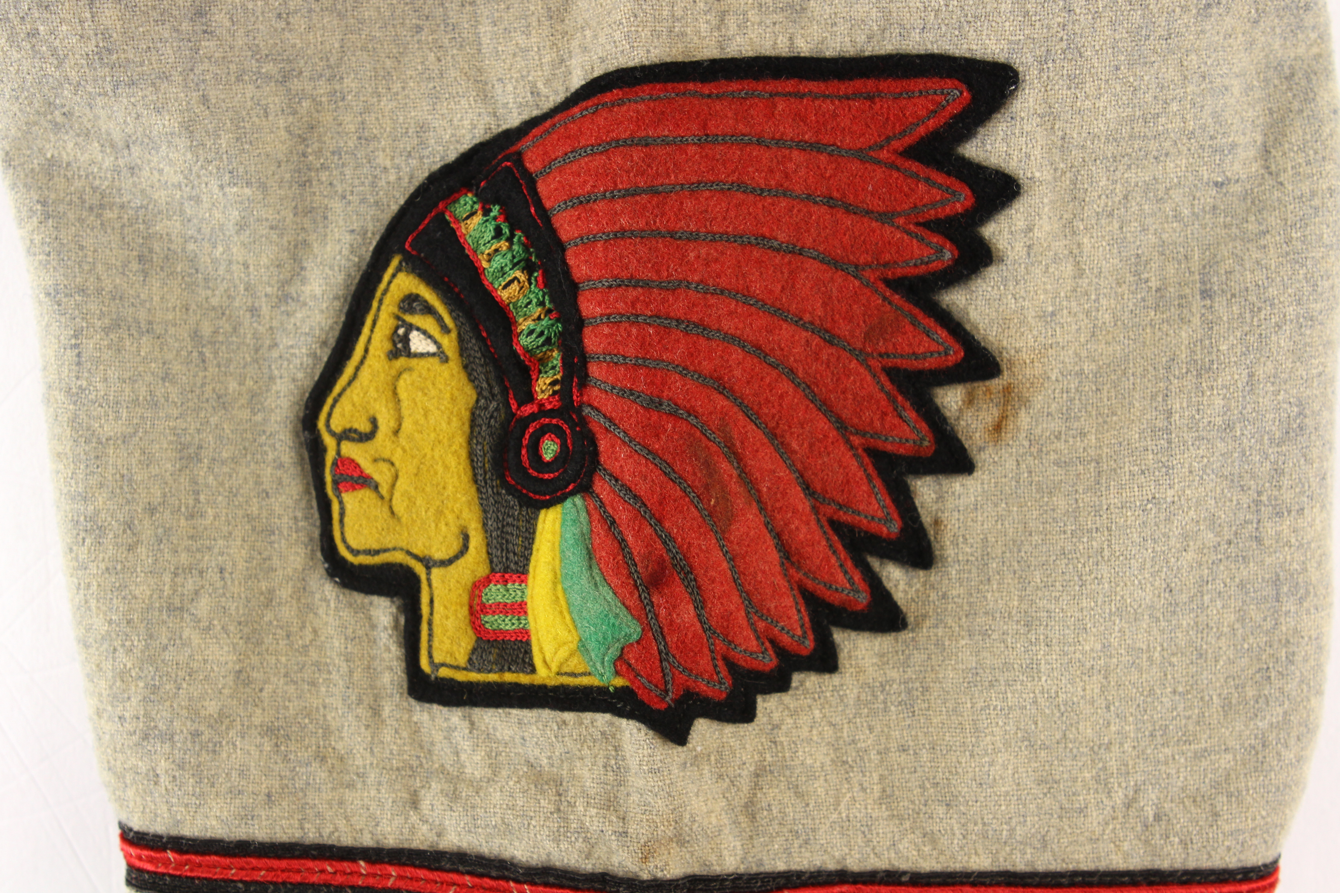 1950 Warren Spahn Game Worn Boston Braves Jersey, MEARS A8