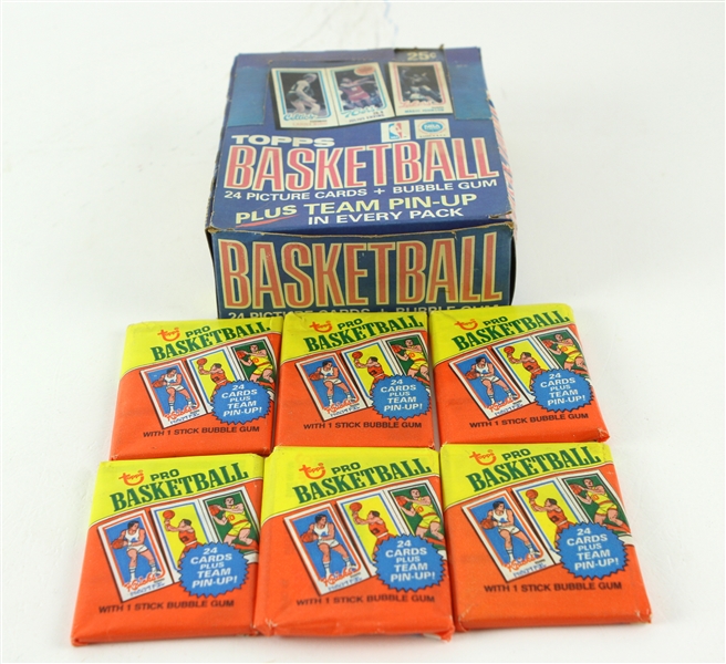 Lot Detail - 1980-81 Topps Basketball Card Collection - Lot of 6 Packs ...