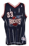 1998-99 Scottie Pippen Signed Houston Rockets Jersey *JSA*
