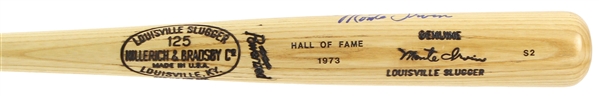 1973 Monte Irvin New York Giants Signed H&B Louisville Slugger Hall of Fame Bat (JSA)