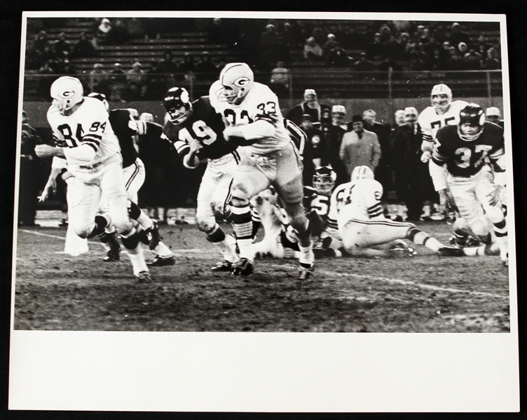 1966 Jim Grabowski Green Bay Packers Orginal 8" x 10" Photograph