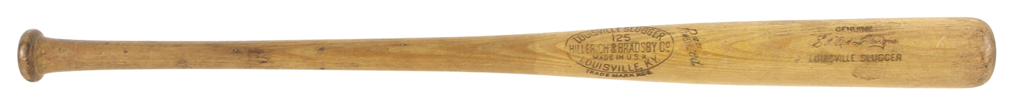 1940's Red LaVigne Minor Leagues H&B Louisville Slugger Professional Model Game Used Bat (MEARS LOA)