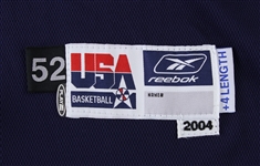 2004 Carmelo Anthony USA Basketball Road Jersey (MEARS LOA)