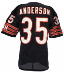 1986 circa Neal Anderson Chicago Bears Home Jersey (MEARS LOA)