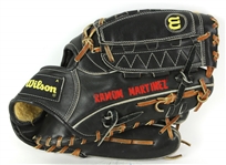 1990s (early) Ramon Martinez Los Angeles Dodgers Game Used Wilson Fielders Mitt (MEARS LOA)