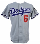 1978 Steve Garvey Los Angeles Dodgers Signed Road Jersey (MEARS LOA)