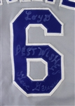 1978 Steve Garvey Los Angeles Dodgers Signed Road Jersey (MEARS LOA)