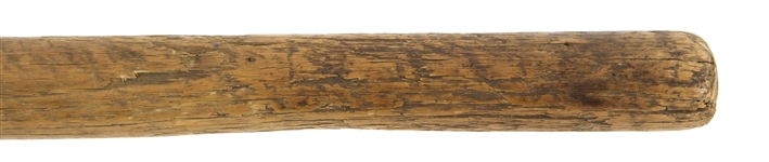 1860's-80's circa Town Ball Flat Barreled Baseball Bat (MEARS LOA)