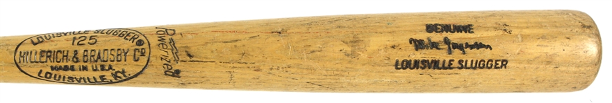 1973-75 Mike Jorgensen Montreal Expos H&B Louisville Slugger Professional Model Game Used Bat (MEARS LOA)
