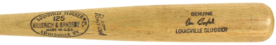 1969-72 Don Buford Baltimore Orioles H&B Louisville Slugger Professional Model Game Used Bat (MEARS LOA)