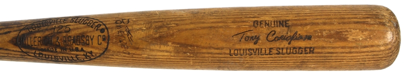 1965-67 Tony Conigliaro Boston Red Sox H&B Louisville Slugger Professional Model Game Used Bat (MEARS LOA)