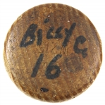 1973 Billy Conigliaro Oakland Atheltics H&B Louisville Slugger Professional Model Game Used Bat (MEARS LOA)
