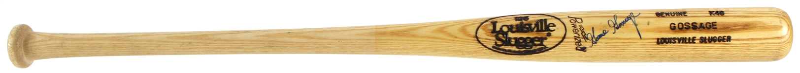 1984-85 Goose Gossage San Diego Padres Signed Louisville Slugger Professional Model Bat (MEARS LOA/JSA)