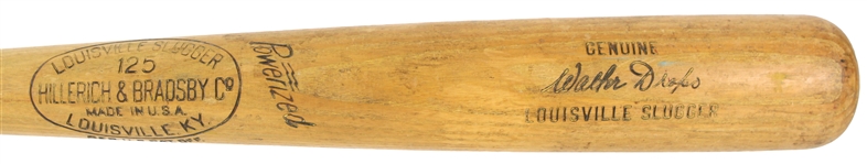 1955-58 Walt Dropo Chicago White Sox H&B Louisville Slugger Professional Model Game Used Bat (MEARS LOA)