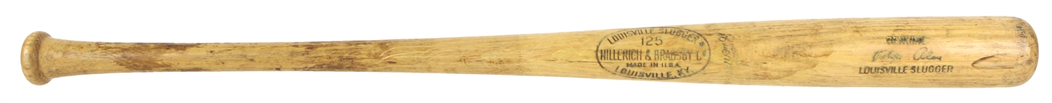 1965-68 Felipe Alou Milwaukee/Atlanta Braves H&B Louisville Slugger Professional Model Game Used Bat (MEARS LOA)