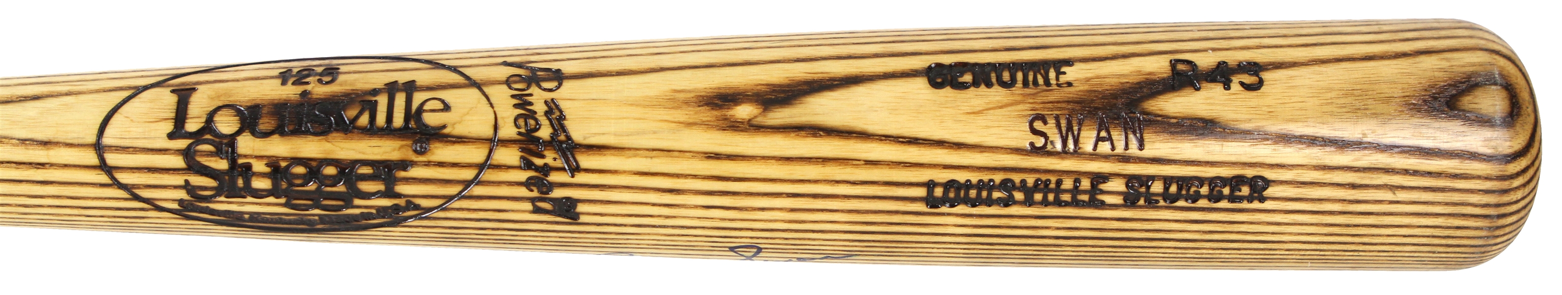 1983-84 Criag Swan New York Mets Signed Louisville Slugger Professional Model Bat (MEARS LOA/JSA)