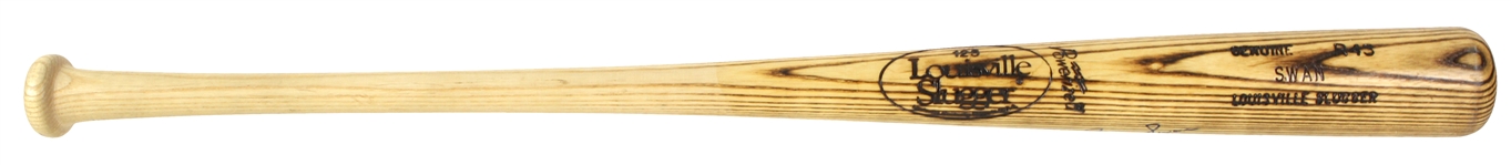 1983-84 Criag Swan New York Mets Signed Louisville Slugger Professional Model Bat (MEARS LOA/JSA)
