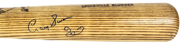 1983-84 Criag Swan New York Mets Signed Louisville Slugger Professional Model Bat (MEARS LOA/JSA)