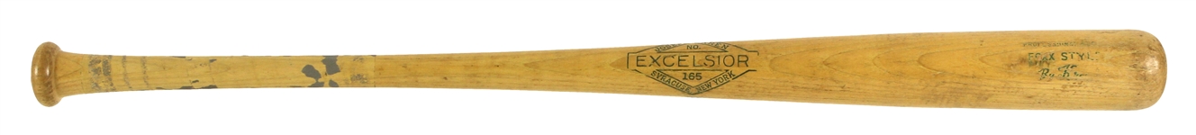 1940s-80s Store Model Baseball Bat Collection - Lot of 7 w/ Jimmie Foxx, Willie Mays, Stan Musial, Ernie Banks & More
