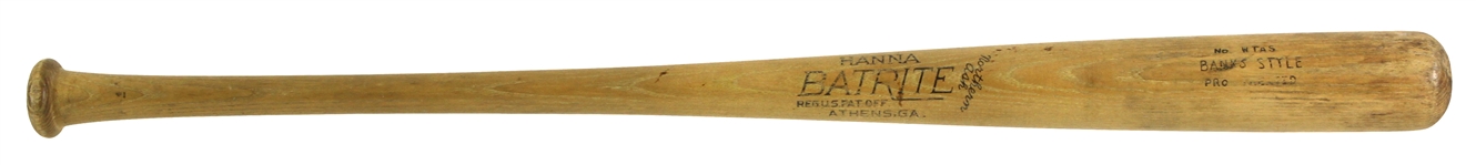1940's-80's Store Model Baseball Bat Collection - Lot of 7 w/ Jimmie Foxx, Willie Mays, Stan Musial, Ernie Banks & More