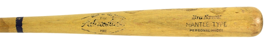 1930s-70s Store Model Baseball Bat Collection - Lot of 4 w/ Lou Gehrig, Mickey Mantle & More
