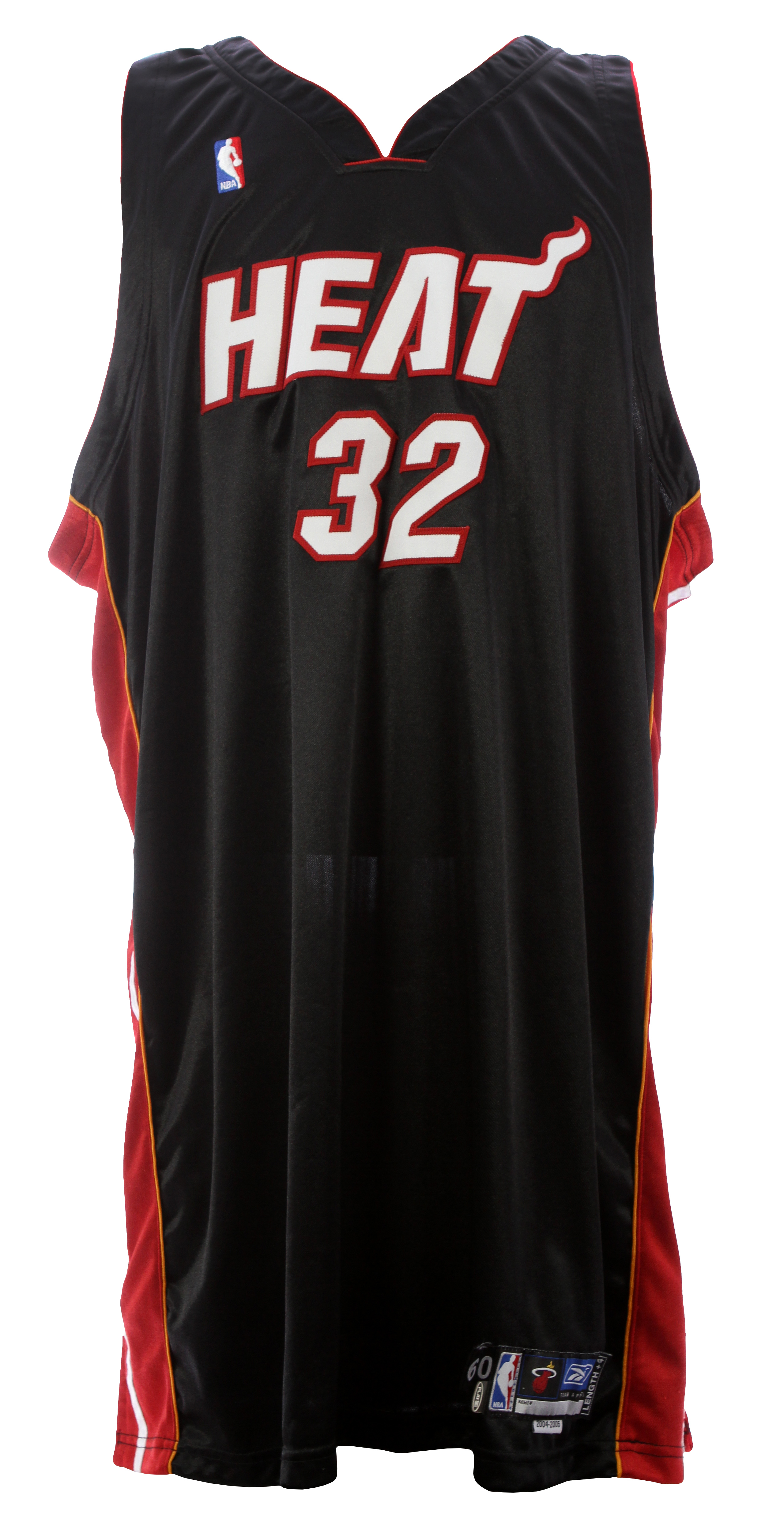 Lot Detail - 2004-05 Shaquille O'Neal Miami Heat Game Worn Road Jersey  (MEARS LOA)