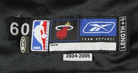2004-05 Shaquille O'Neal Miami Heat Game Worn Road Jersey (MEARS LOA)