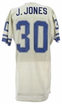 1983-84 James Jones Detroit Lions Game Worn Road Jersey (MEARS LOA)