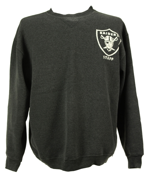 1970s-80s Thomas Grimes Oakland Raiders Game Worn Pants & Sweatshirt (MEARS LOA/Grimes LOA)