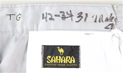 1970's-80's Thomas Grimes Oakland Raiders Game Worn Pants & Sweatshirt (MEARS LOA/Grimes LOA)