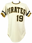 1979-86 Jim Rooker Pittsburgh Pirates Home Jersey (MEARS LOA/Rooker LOA)