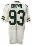 1993-2003 Gilbert Brown Green Bay Packers Signed Road Jersey (JSA)