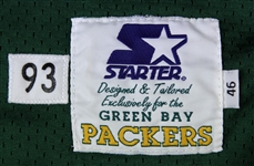 1993 Chris Jacke Green Bay Packers Signed Home Jersey (MEARS LOA/JSA)