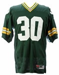 2000s Ahman Green Green Bay Packers Signed Jersey (JSA)