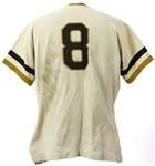 1972-73 Willie Stargell Pittsburgh Pirates Home Game Worn Jersey (MEARS A8)