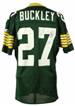 1993 Terrell Buckley Green Bay Packers Signed Home Jersey (MEARS LOA/JSA)
