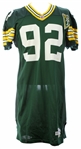 1993 Reggie White Green Bay Packers Signed Home Jersey W/ Crotch Piece (MEARS LOA/JSA)