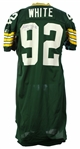 1993 Reggie White Green Bay Packers Signed Home Jersey W/ Crotch Piece (MEARS LOA/JSA)