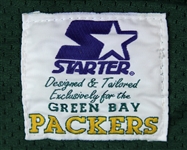 1992 Brett Favre Green Bay Packers Autographed Home Jersey (MEARS / JSA LOA) “Favre’s Rookie Season in GB”