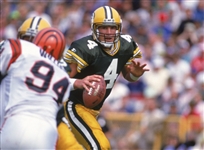 1992 Brett Favre Green Bay Packers Autographed Home Jersey (MEARS / JSA LOA) “Favre’s Rookie Season in GB”