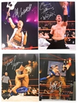 1990s-2000s Basketball Wrestling Football NASCAR Memorabilia Collection - Lot of 82 w/ 33 Signed (JSA)